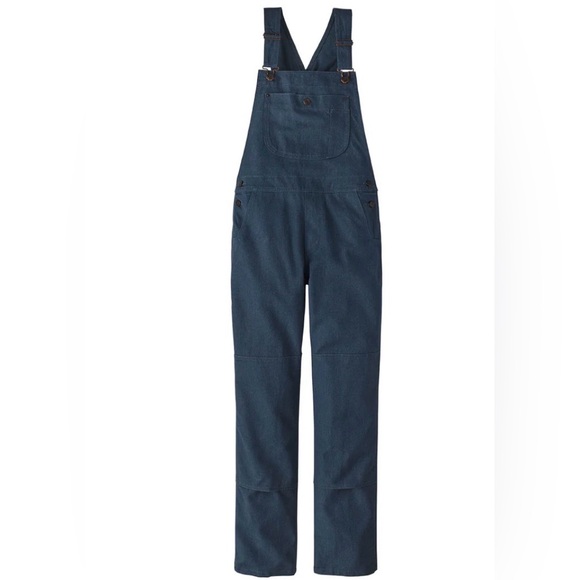 Patagonia Women's All Seasons Hemp Canvas Bib Overalls - Picture 2 of 9
